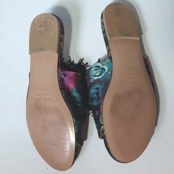 Charles David Sashay Sandal w/Tassel Colorful Slide Size 7.5 - Picture 15 of 16